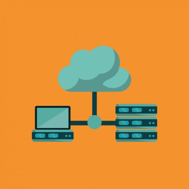 Graphic of cloud migration