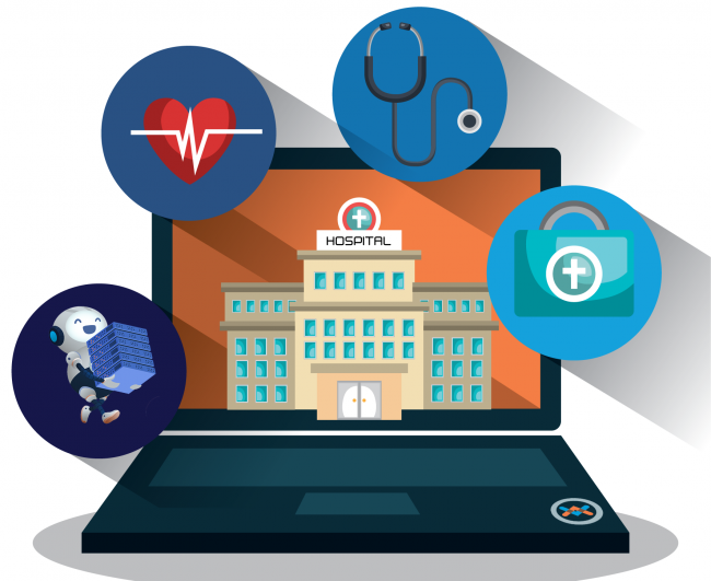 Healthcare vector of cybersecurity in healthcare