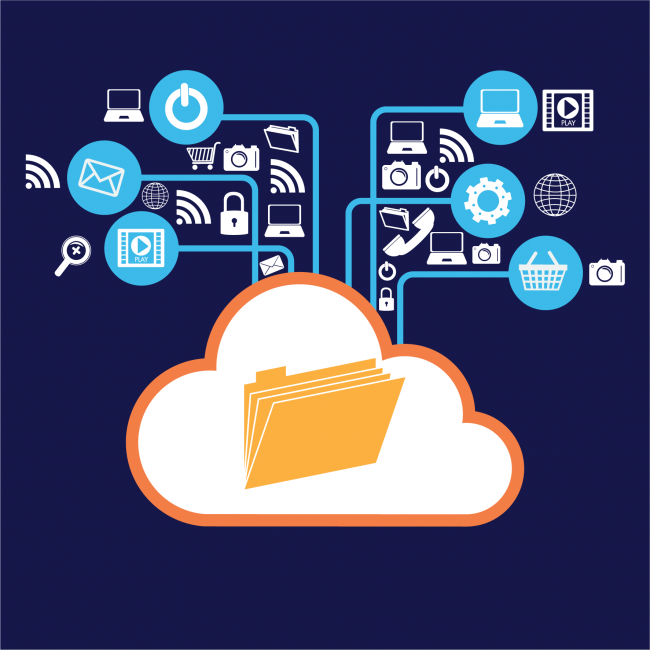 vector image for data backup